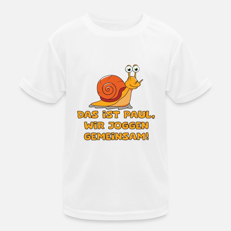 C’est Paul, nous courons ensemble, T-shirt sport Enfant