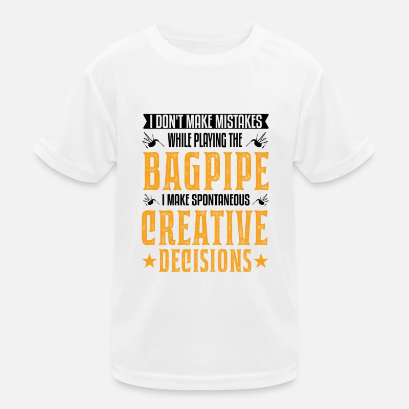 Bagpipes: Creative Choices Kids Functional T-Shirt