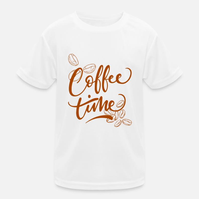 Time for coffee Kids Functional T-Shirt
