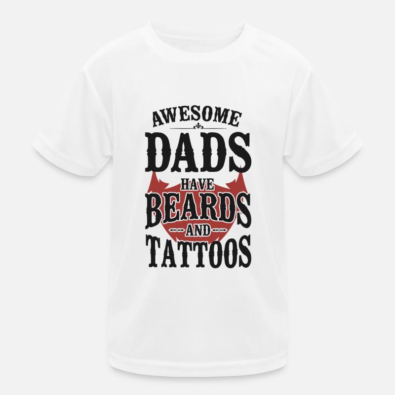 Beard Lover Bearded Man Dad Kinder Funktions-T-Shirt