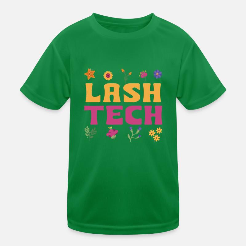 Eyelash technician Kids Functional T-Shirt