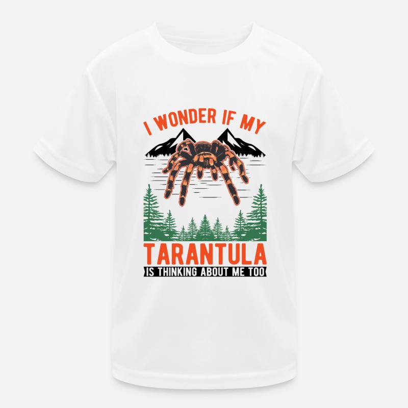 Tarantel Spinne Tarantula Kinder Funktions-T-Shirt