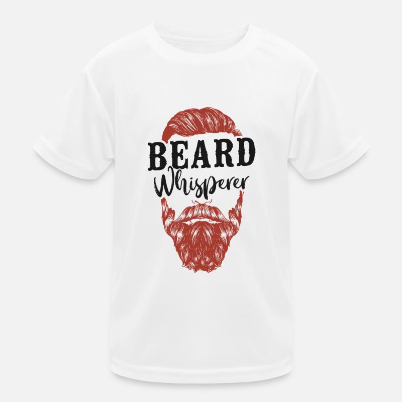 Beard Lover Bearded Man Ginger Kinder Funktions-T-Shirt