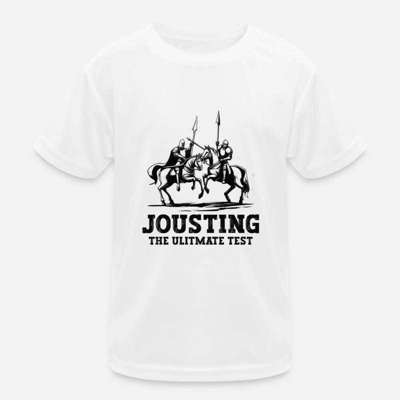 Ritterritter Mittelalterliche Renaissance-rüstung Kinder Funktions-T-Shirt