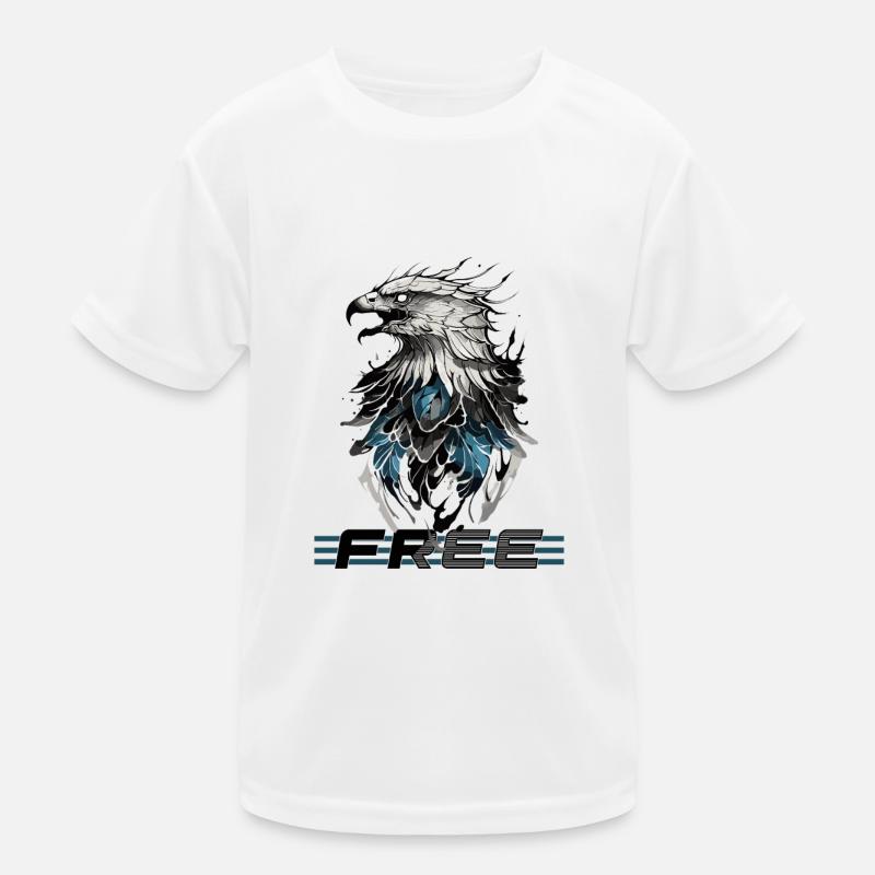 Libre comme le ciel : Majestic Eagle T-shirt sport Enfant