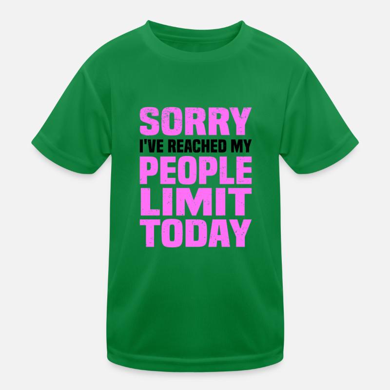 Misanthrope Antisocial Introvert Kids Functional T-Shirt