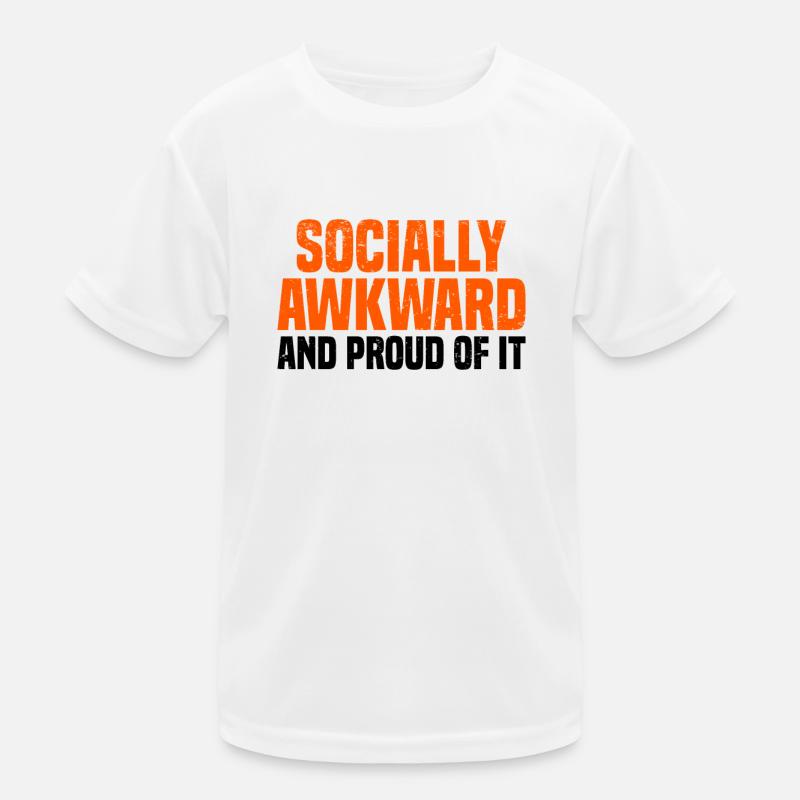 Misanthrope Antisocial Introvert Kids Functional T-Shirt