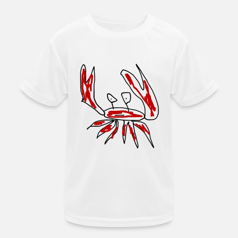 Crayfish Crustaceans Kids Functional T-Shirt