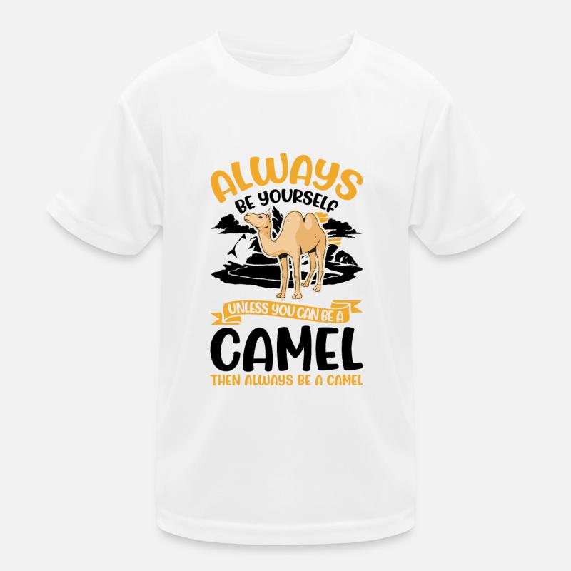 Soyez toujours vous-même Camel Big Camel Camel T-shirt sport Enfant