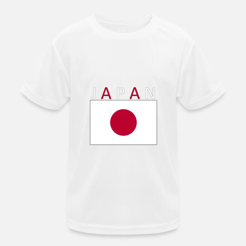 Conception du drapeau du Japon Tokyo T-shirt sport Enfant