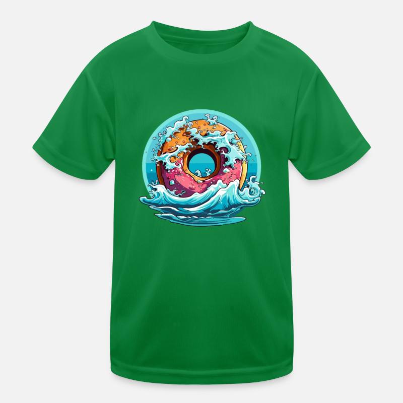 Les vagues du beignet T-shirt sport Enfant