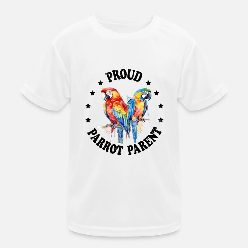 Perruche Perruche Oiseau Perruche Propriétaire T-shirt sport Enfant