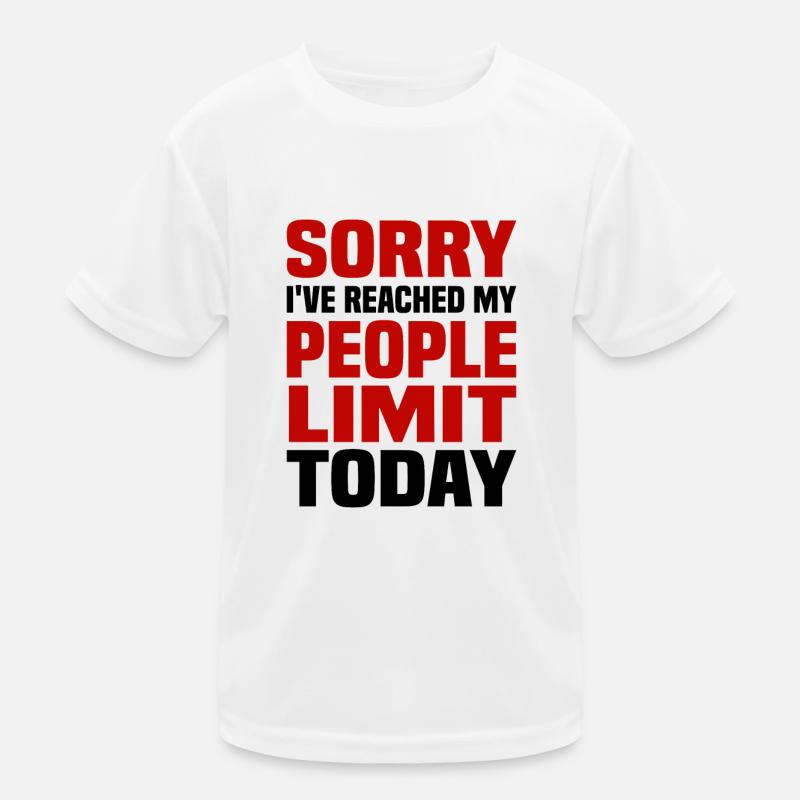 Misanthrope Antisocial Introvert Kids Functional T-Shirt