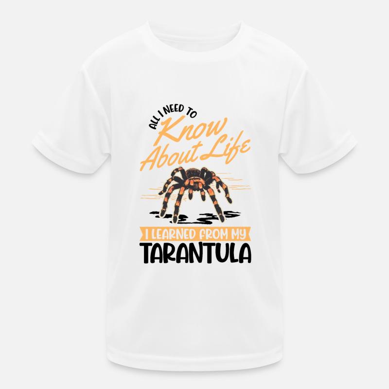 Tarantel Spinne Tarantula Kinder Funktions-T-Shirt