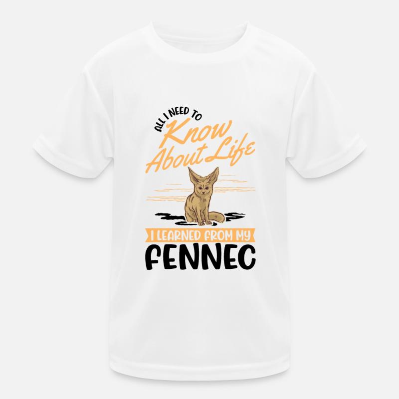 Fennek Geschenk Wüstenfuchs Kinder Funktions-T-Shirt