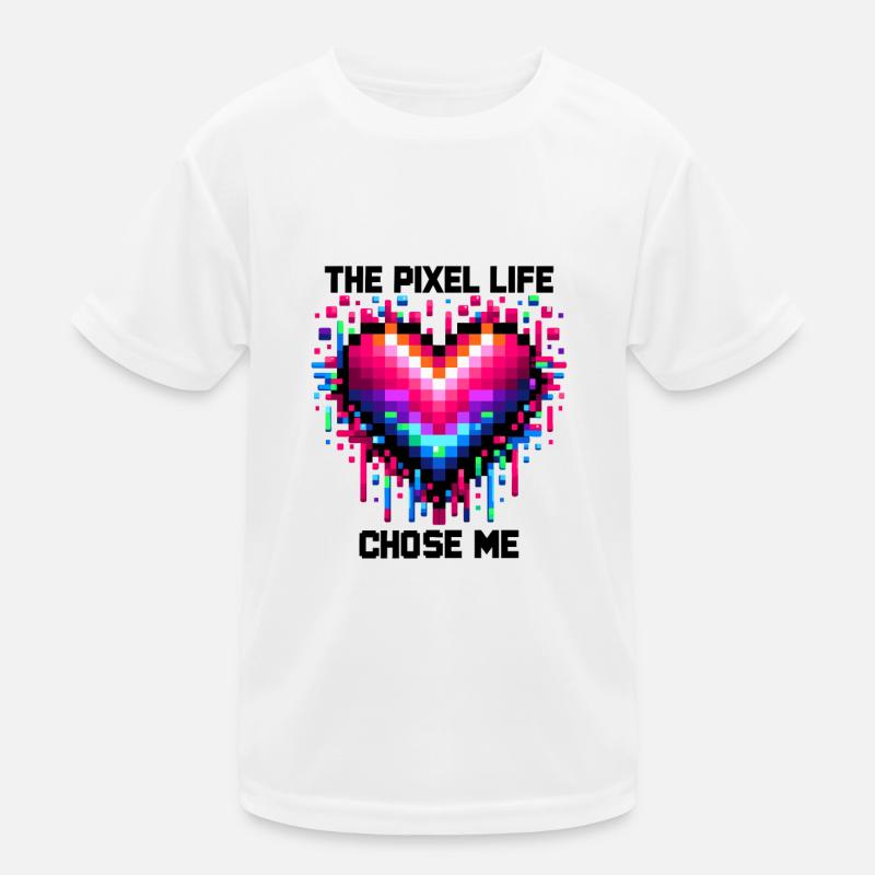 Das Pixel-Leben hat mich auserwählt Kinder Funktions-T-Shirt