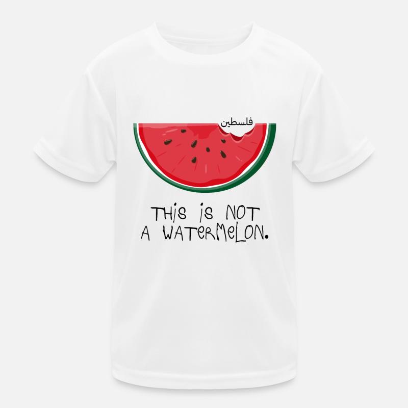 Palestine libre Ce n’est pas un Gaza sans pastèque T-shirt sport Enfant