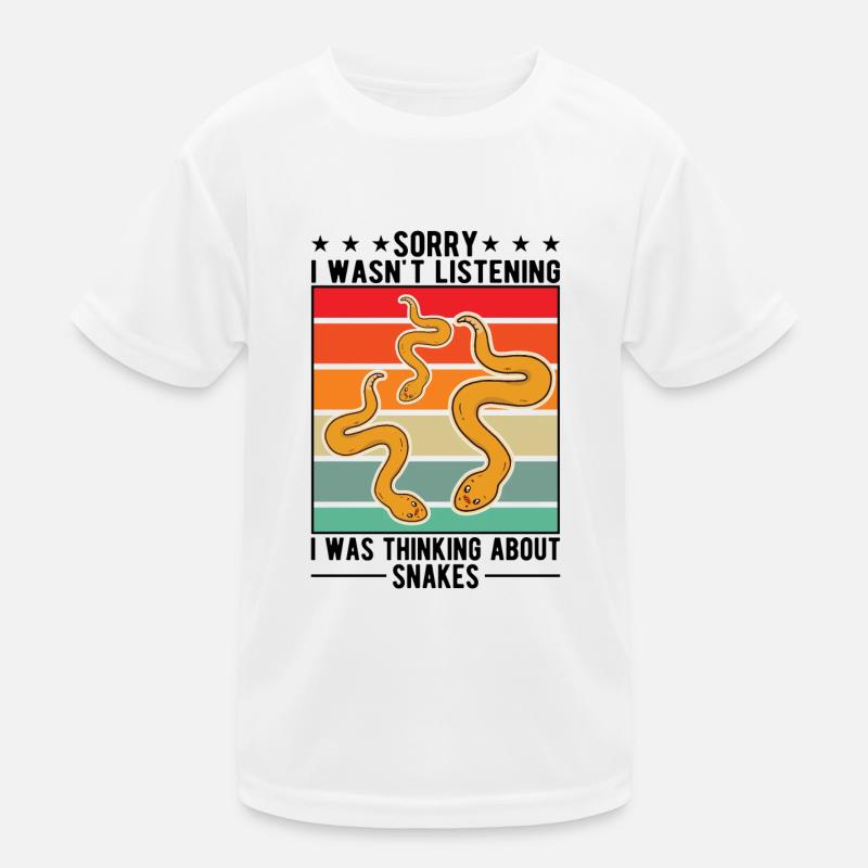 Serpents Propriétaire Serpent de maïs Serpent T-shirt sport Enfant