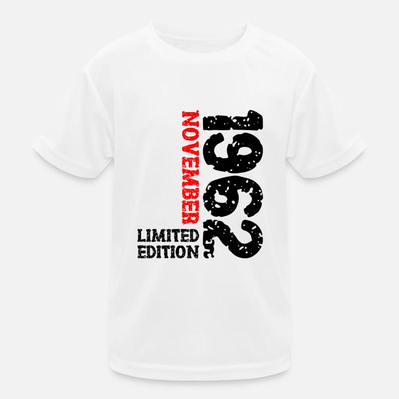 1962 November Limited Edition 61. Geburtstag Deko Kinder Funktions-T-Shirt