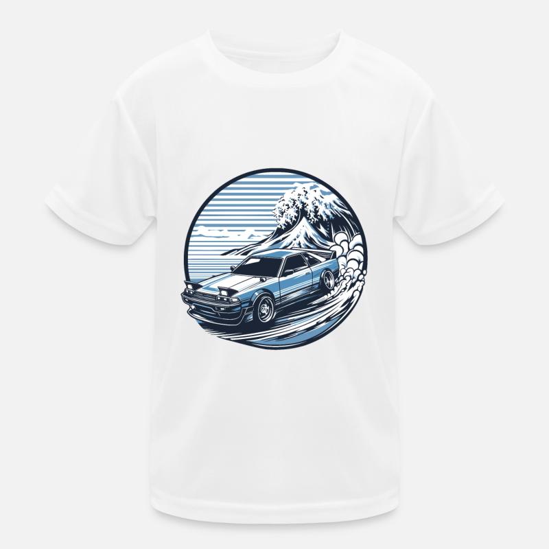 Auto im japanischen Stil, JDM Kinder Funktions-T-Shirt
