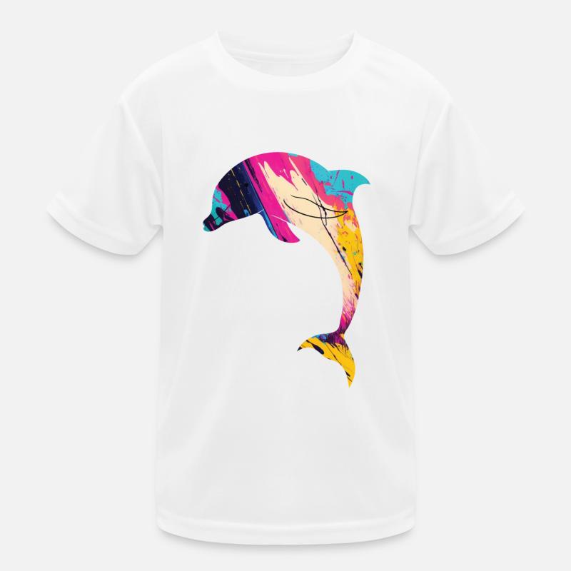 Dolphin Kids Functional T-Shirt