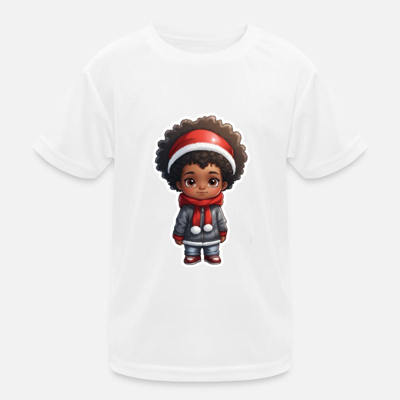 Geschenkidee Weihnachten Kind 0-8 Kinder Funktions-T-Shirt