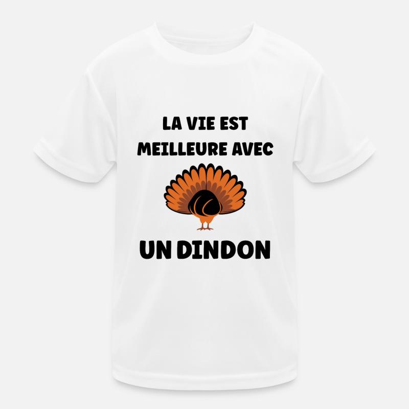 dindons T-shirt sport Enfant