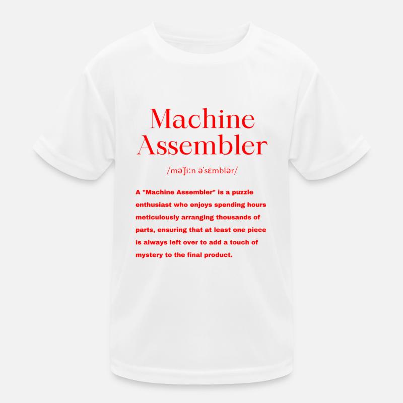 Mechanical engineer Kids Functional T-Shirt