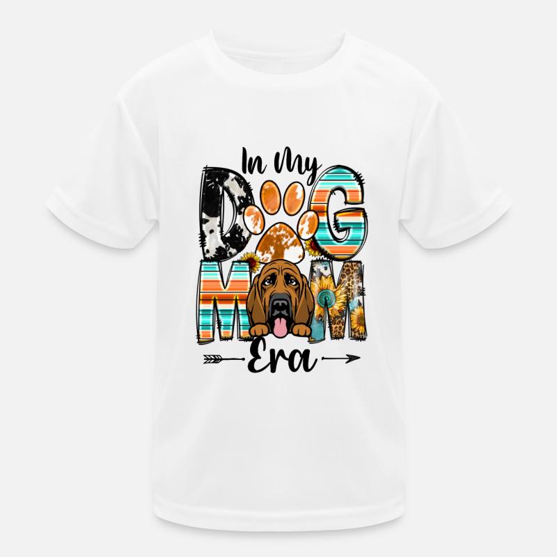 Chien de limier dans mon chien maman ère fourrure bébé mères T-shirt sport Enfant