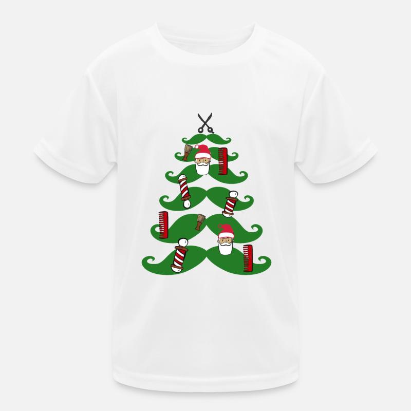 Salon de coiffure Noël T-shirt sport Enfant