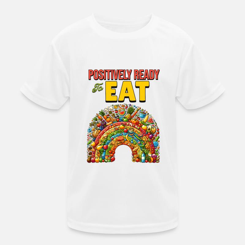Positivity Rainbows Mindfulness Self-improvement Kinder Funktions-T-Shirt