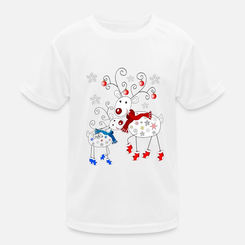 Renne avec des chaussettes T-shirt sport Enfant