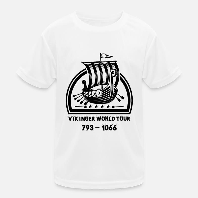Vikinger World Tour von 793 bis 1066 ein Vikinger Kinder Funktions-T-Shirt