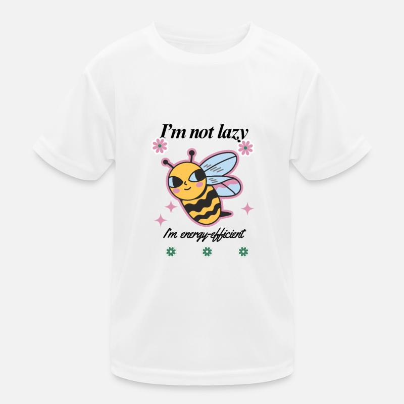 I Am Not Lazy Kids Functional T-Shirt