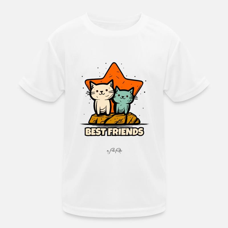 Meilleurs amis : Chats T-shirt sport Enfant