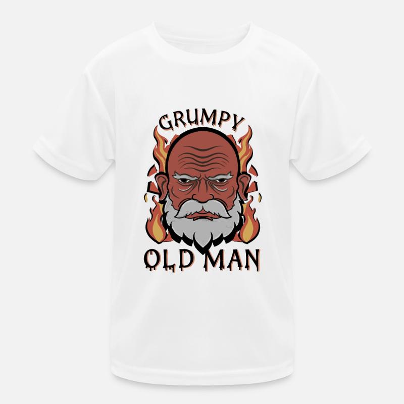 GRUMPY OLD MAN Kids Functional T-Shirt