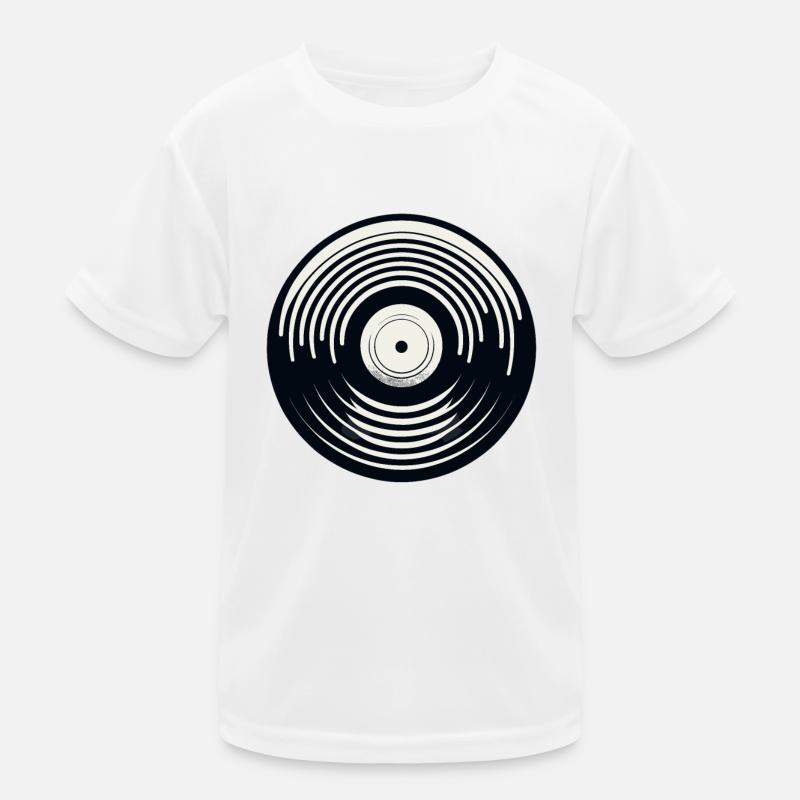Disque vinyle T-shirt sport Enfant