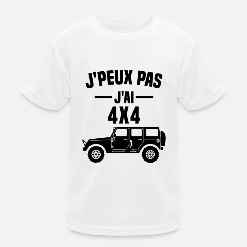 I can't I have a 4X4 Kids Functional T-Shirt