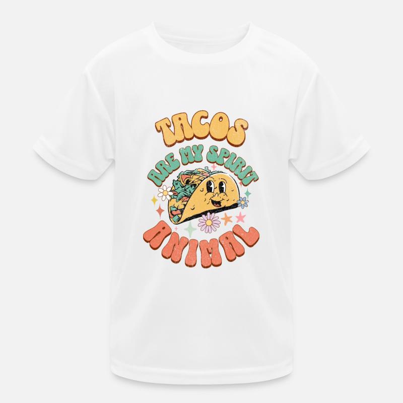 Taco Kinder Funktions-T-Shirt