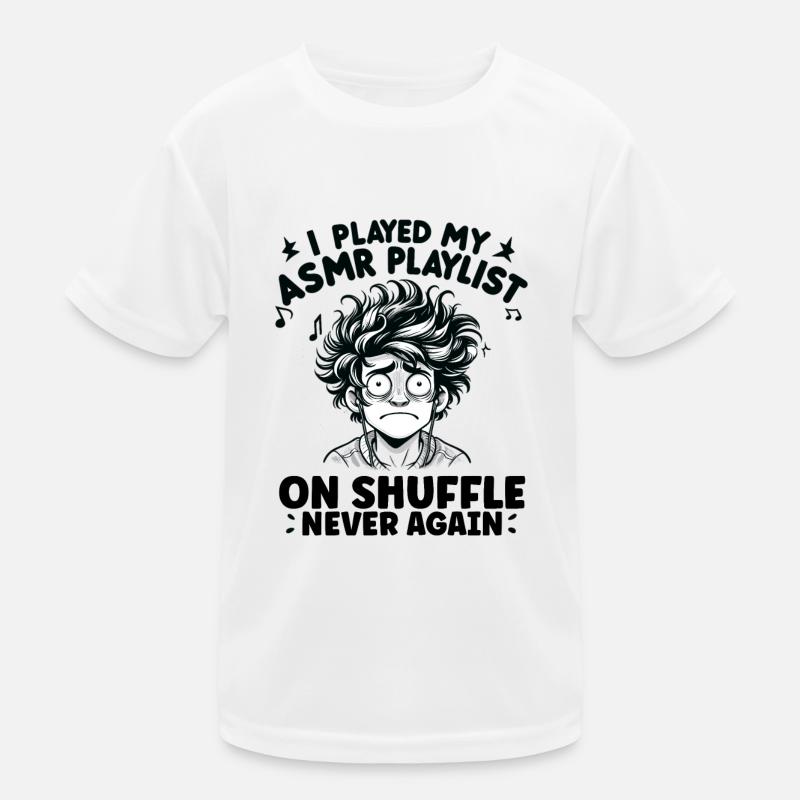 Asmr Whispering Asmr Enthusiast Mindfulness Kinder Funktions-T-Shirt