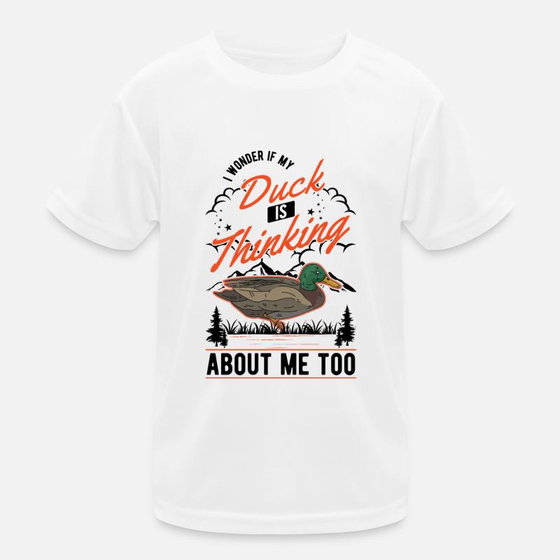 Canard amant cadeau éleveur de canard T-shirt sport Enfant