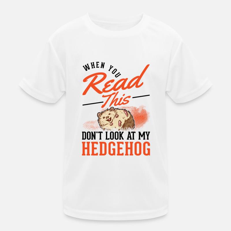 Igel Geschenk Stacheligel Kinder Funktions-T-Shirt