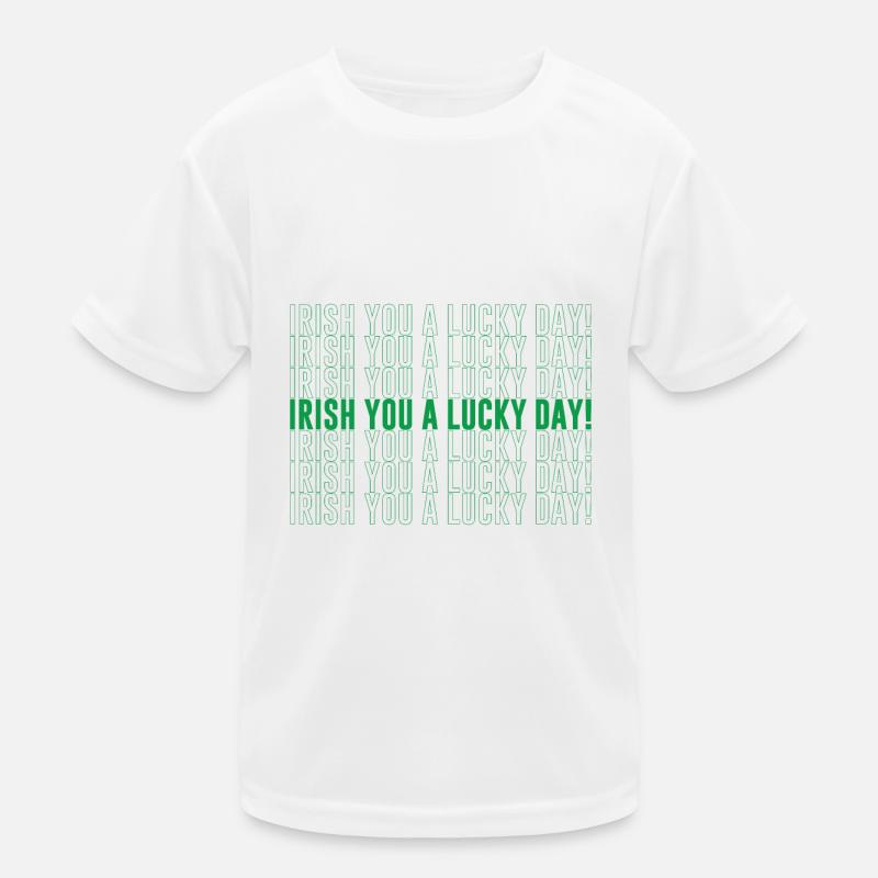 Manigances Squad Drôle De La Saint-Patrick Répétition T-shirt sport Enfant