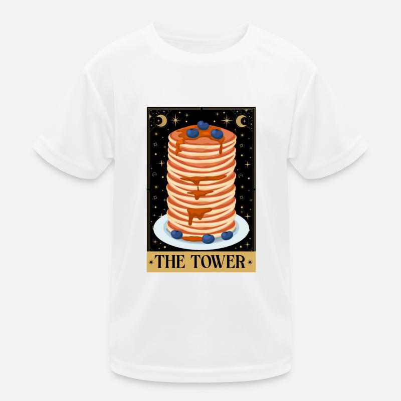 Pancake Lover Kids The Tower Kids Functional T-Shirt