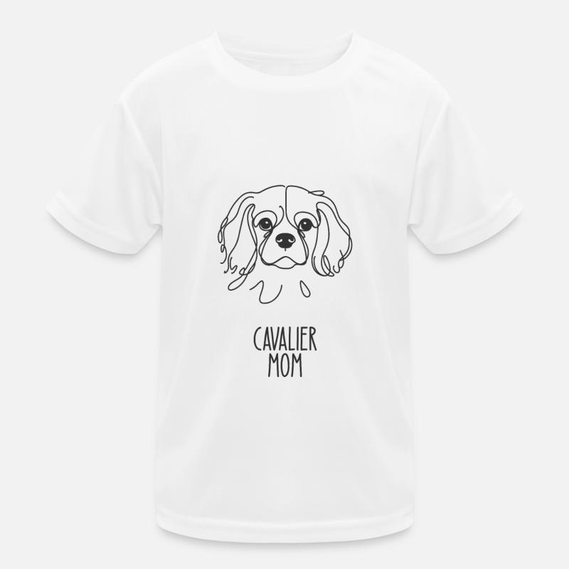 Linienkunstmutter - Kavalier Kinder Funktions-T-Shirt