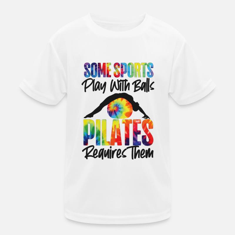 Instructeur de Pilates Professeur Tie Dye T-shirt sport Enfant