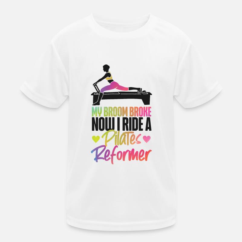 Pilates Instructor Teacher Kinder Funktions-T-Shirt