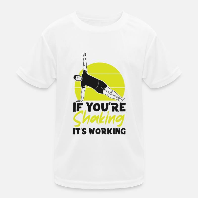 Instructeur de Pilates Professeur Retro T-shirt sport Enfant