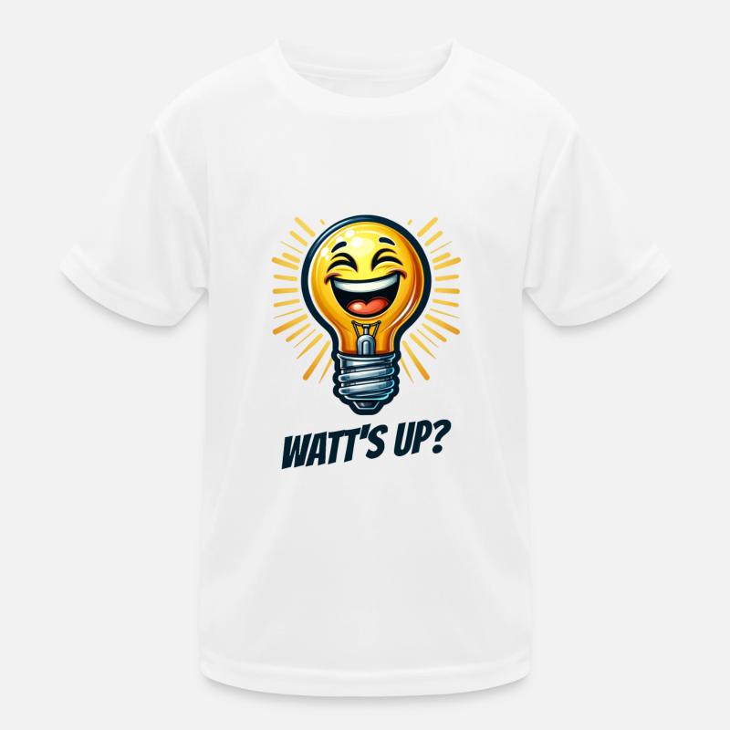 Watts high? - Sparkling smile Kids Functional T-Shirt