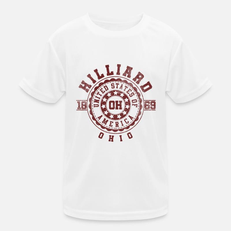 Hilliard OH | Ohio Souvenir & Gift Kids Functional T-Shirt